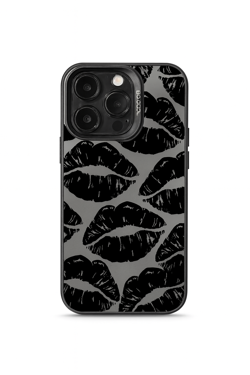 GIRL AESTHETIC Rot/Schwarz Hülle für iPhone