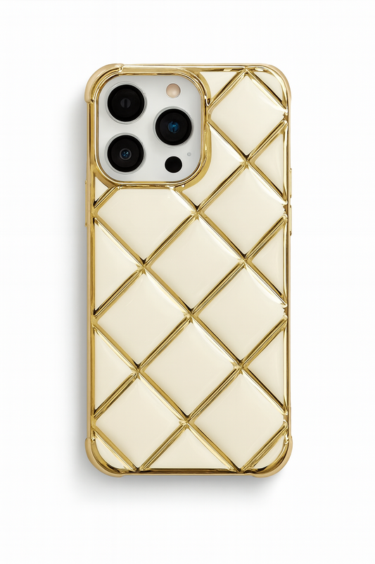 3D Beige Frauen Handyhülle