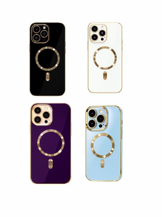Magnetische Kabellosen Ladehüllen für iPhone